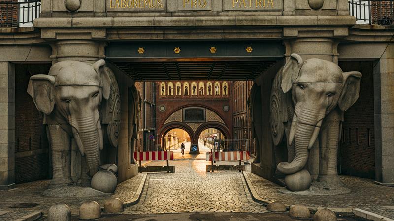 Elefantporten Carlsberg Byen - ARA